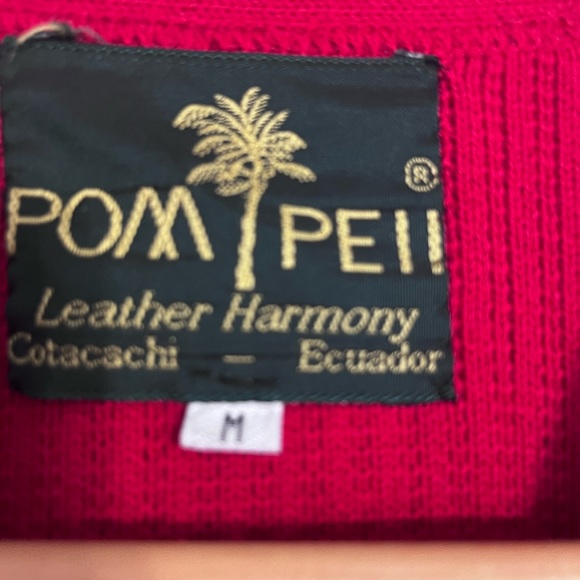 Pompeii Vintage Leather Blend Cardigan - Picture 3 of 3